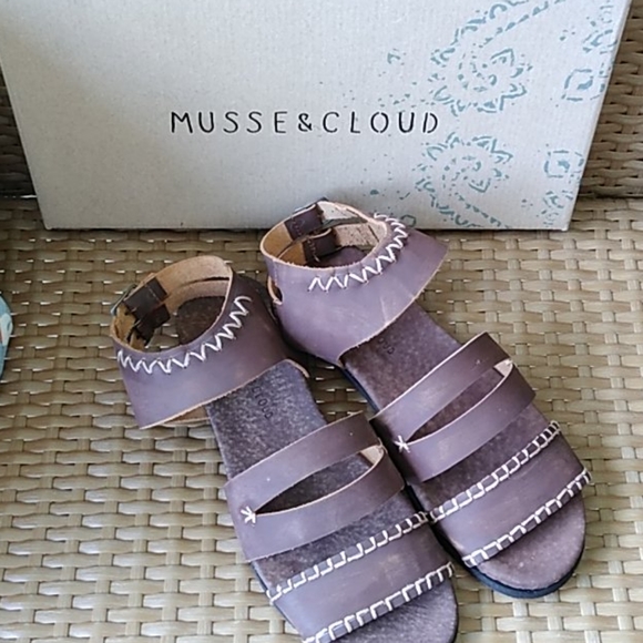 Musse & Cloud Shoes - Musse & Cloud Milva sandals brown leather size 10